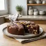 Gâteau moelleux au chocolat et pommes fondantes : recette facile et gourmande
