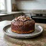 Gâteau moelleux au chocolat et praliné maison