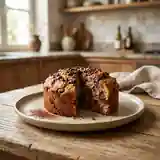 Gâteau moelleux aux éclats de fèves de chocolat noir