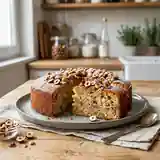 Gâteau moelleux aux noisettes et kirsch : douceur et gourmandise
