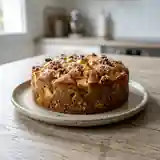 Gâteau moelleux aux pommes et noix comme à l'enfance