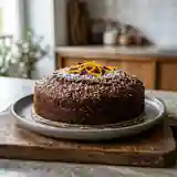 Gâteau moelleux choco-coco à l'orange