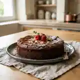 Gâteau moelleux de Corine au chocolat et amandes