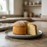 Gâteau mousseline moelleux et léger pour une personne