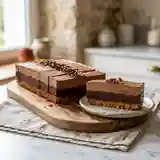 Gâteau Sans Cuisson aux Deux Chocolats Fondants