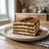 Gâteau Sans Cuisson aux Petits-Beurres et Café