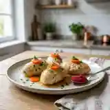Gefilte Fisch Fondant au Bouillon