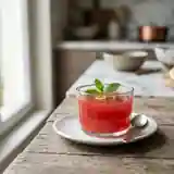 Gelée de pastèque maison rafraîchissante