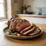 Gigot d'agneau rôti au gros sel : recette traditionnelle savoureuse