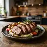 Gigot d'agneau sauté à l'ail et au romarin, recette savoureuse et facile