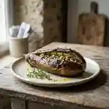 Gigot d'Aubergines Rôti aux Saveurs Méditerranéennes
