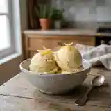 Glace maison au gingembre frais : recette facile et rafraîchissante