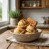 Glace maison onctueuse aux spéculoos et miel