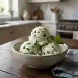 Glace Menthe-Chocolat Fraîche