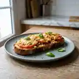 Golmotte fondante aux tomates fraîches et fromage gratiné