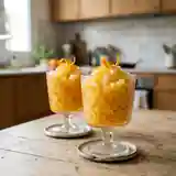 Granité rafraîchissant à l'orange et Grand Marnier