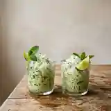 Granité ultra frais citron vert et menthe pour l'été