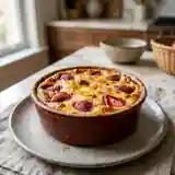 Gratin de fraises fondant et vanillé