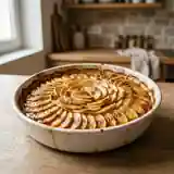 Gratin de pommes fondant et doré au four