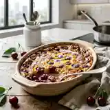 Gratinée de cerises fondante et gourmande