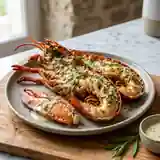 Homard grillé à la sauce crémeuse à l'estragon, recette gourmande