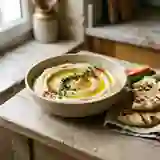 Houmous au tahini et au citron