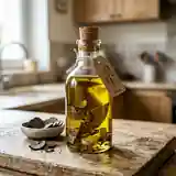 Huile parfumée à la truffe noire maison : recette simple et gourmande