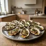 Huîtres chaudes à la sauce acidulée maison