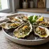 Huitres chaudes au beurre d'escargot : recette gourmande et facile