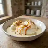 Île flottante caramélisée : dessert léger et gourmand