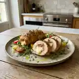 Involtinis de poulet au fromage de chèvre fondant : recette facile et gourmande