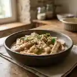 Jambon à la crème onctueuse au whisky : recette savoureuse et facile