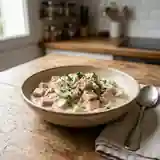 Jambon à la crème onctueuse : recette facile et rapide