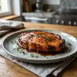 Jambon caramélisé au cola : recette facile et savoureuse