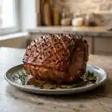Jambon de Noël Traditionnel au Four