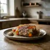 Jarret de porc en gelée limpide