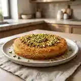 Knafé libanais au fromage fondant et sirop parfumé