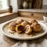 Knedle fondants aux prunes et cannelle