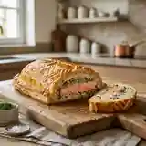 Koulibiak de saumon traditionnel russe : recette facile et gourmande