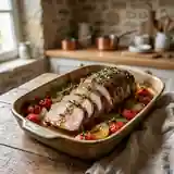 La Rostide Provençale : Rôti de Porc aux Saveurs Méditerranéennes