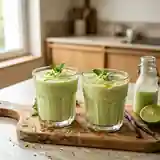 Lait d'avocat maison onctueux et rafraîchissant