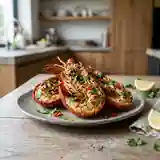 Langouste épicée au gingembre : recette savoureuse et parfumée