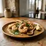 Langoustines Flambées : Chair Nacrée au Cognac