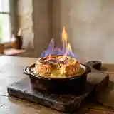 Langres flambé au marc de Champagne : recette gourmande et raffinée