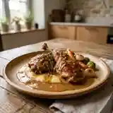 Lapin Fondant à la Crème de Porto