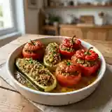 Légumes farcis à l'orientale : recette savoureuse et parfumée