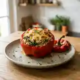 Légumes farcis au riz et épinards : recette savoureuse et facile