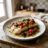 Lieu à la tomate et aux olives : plat savoureux et facile