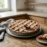 Linzer Torte Autrichienne Traditionnelle à la Confiture de Framboises