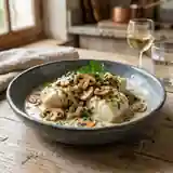 Lotte aux champignons facile et savoureuse